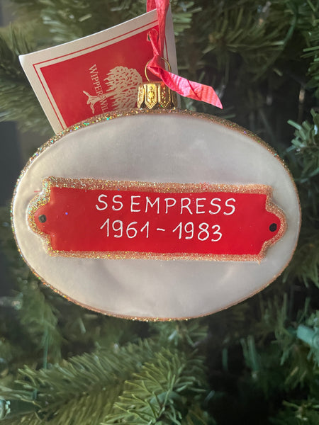 SS Empress Ornament (2022)
