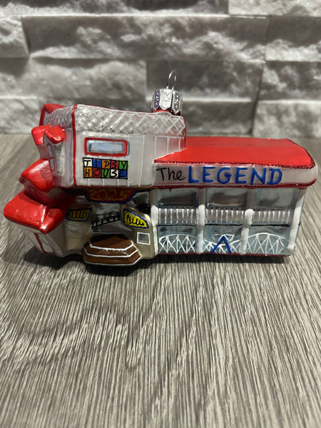 Tipsy House ornament (2025)