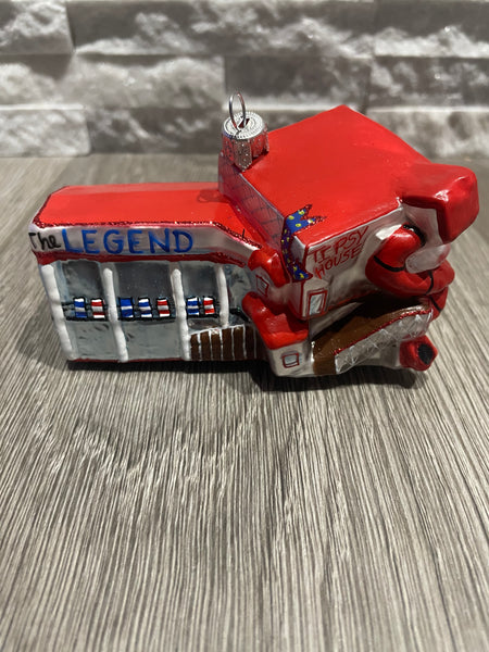 Tipsy House ornament (2025)