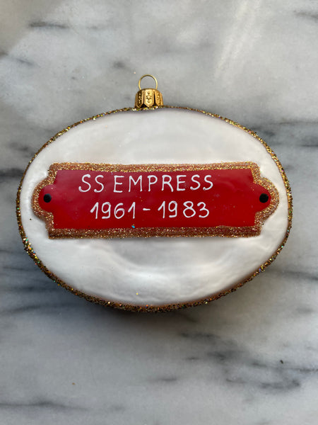 SS Empress Ornament (2022) - IN STOCK 2023